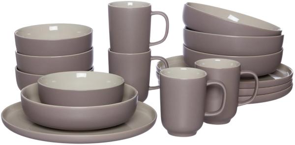 Ritzenhoff & Breker JASPER Kombiservice taupe 16-teilig