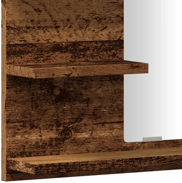 vidaXL Badspiegel mit Ablagen Artisan-Eiche 60x10,5x45 cm 856256 Bild 7