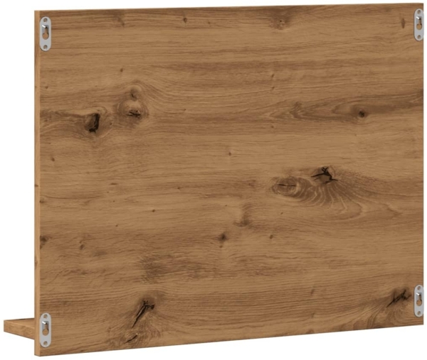 vidaXL Badspiegel mit Ablagen Artisan-Eiche 60x10,5x45 cm 856256 Bild 5