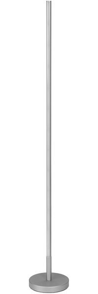 OSRAM Smarte LED-Eck-Stehleuchte, 7.5W, mit Magic RGB für diverse Farben und Lichteffekte, silber, mit Fernbedienung, IP20, LED nicht austauschbar, dimmbar