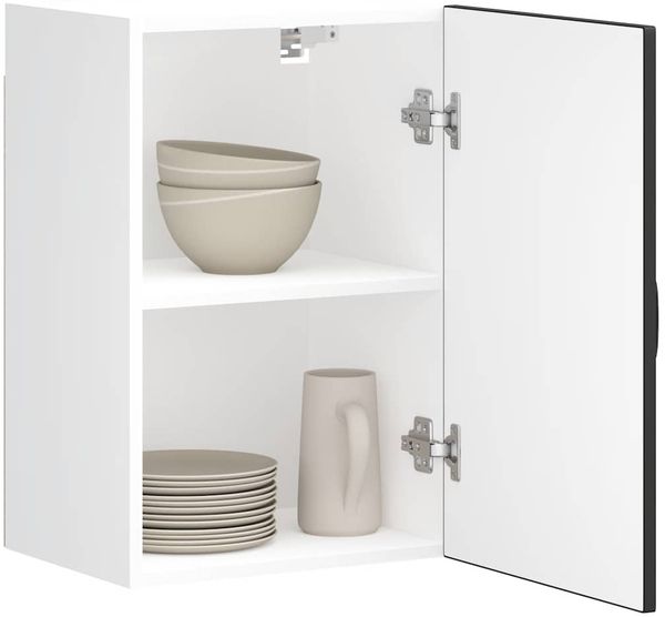 vidaXL Küchen-Hängeschrank Kalmar Schwarz Holzwerkstoff 853548