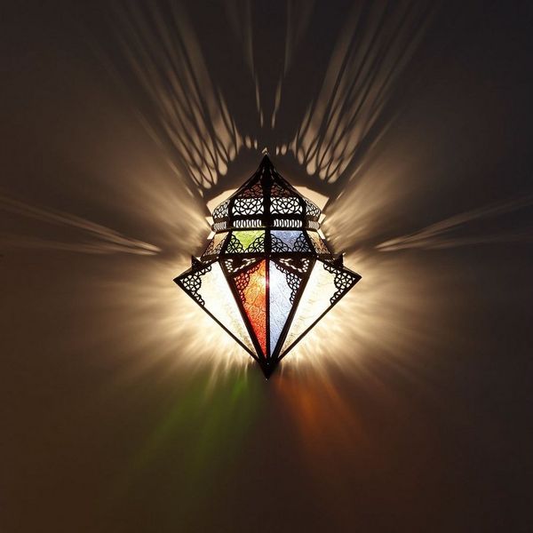 Orientalische Wandlampe Jawhar