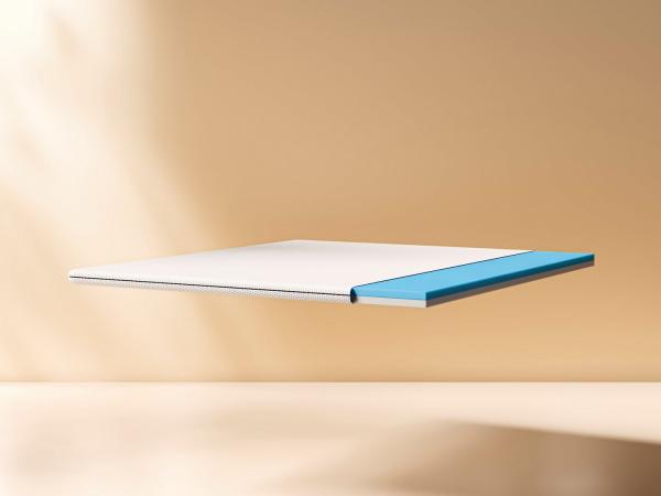 Emma Topper, 180x200 cm, 85 % Polyester / 15 % Polypropylen, Weiß