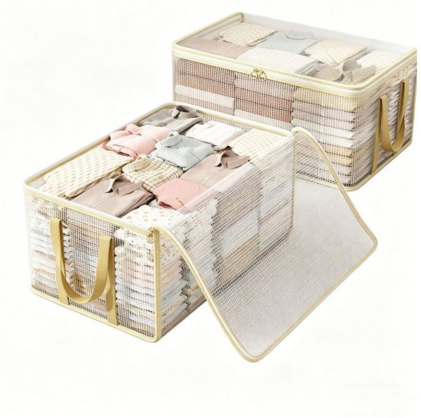 Agger Aufbewahrungsdose Aufbewahrungstasche mit Deckel, Kleiderschrank Organizer