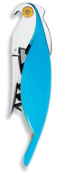 Alessi Korkenzieher Parrot Blau