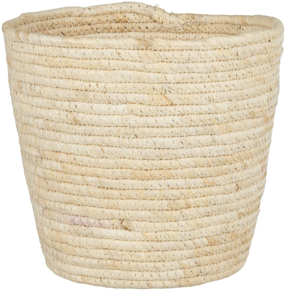 Ib Laursen - Blumenkorb Blumentopf Übertopf Korb Utensilo D 22cm Creme 37001-02