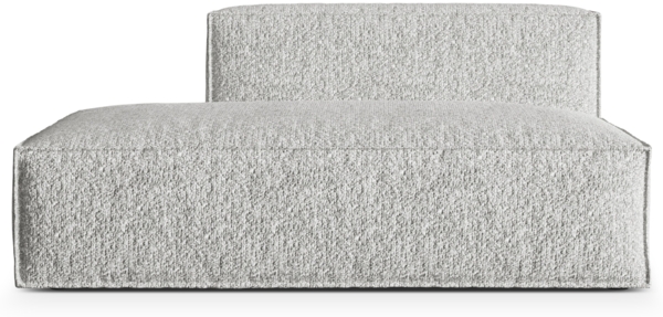 Micadoni Modul Nuria 3-Sitzer Links Boucle Silber