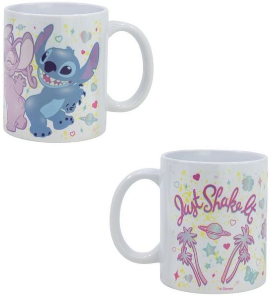 Disney Tasse Disney Lilo und Stitch Angel Teetasse Tasse Kaffeetasse Geschenkidee, Keramik