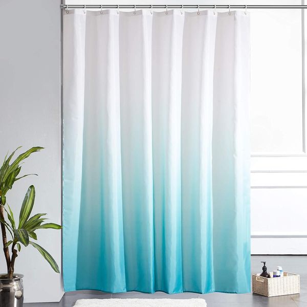 Duschvorhang 180x200cm Textil Wasserdicht Anti-schimmel Waschbar Badezimmer