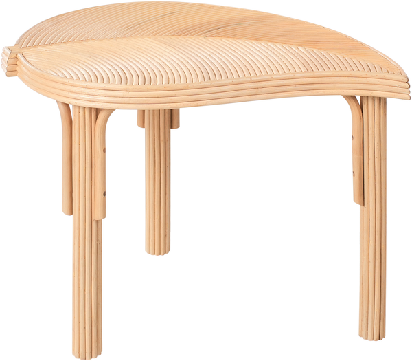 Couchtisch 2er Set PARALIA Rattan Naturfarben Bild 6