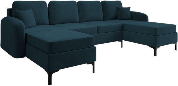 Wohnlandschaft Vadrin U, Farbe: Manila 25
