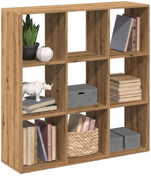 vidaXL Raumteiler-Bücherregal Artisan-Eiche 102x29x103,5 cm 858047