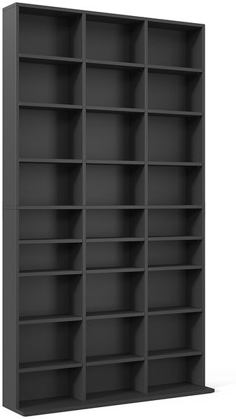 Cd-Regal Jukebox Schwarz 102 x 178 cm Vicco