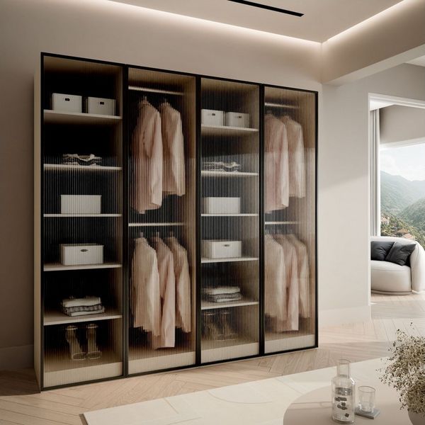 Lookway Kleiderschrank SANDBOX KASCHMIR 200 202x49x200 cm