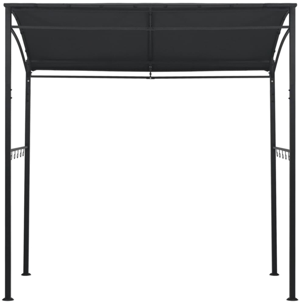 vidaXL BBQ-Pavillon, Stahl/Polyester Anthrazit, 215 x 150 x 220 cm Bild 4