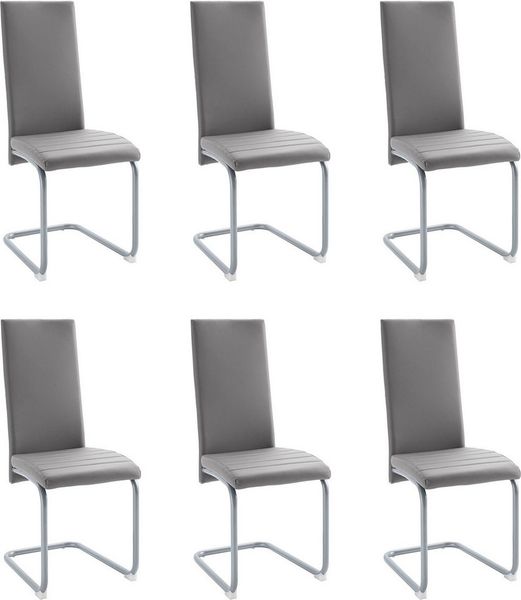 Home affaire Esszimmerstuhl Genua (Set, 6 St), (2 oder 6 Stück), Bezug in Kunstleder
