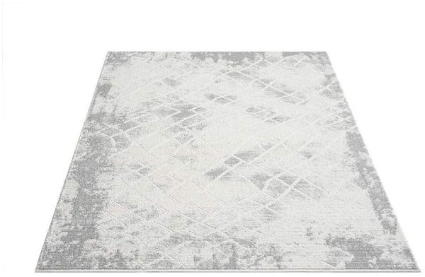 Carpet City Teppich ANTIK215, rechteckig, Höhe: 10 mm, Kurzflor, 3D-Optik, Klassisch-Modern für Wohnzimmer, Schlafzimmer