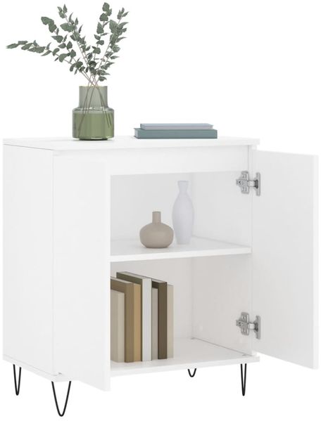 vidaXL Sideboard Weiß 60x35x70 cm Holzwerkstoff 827156 Bild 4