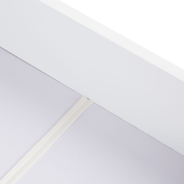 Kinderbett mit 2 Matratzen Etagenbett 90x200 und 140x200 Weiß Holz Doppelstockbett Jugendbett Hochbett Stockbett Bettkasten Bild 9