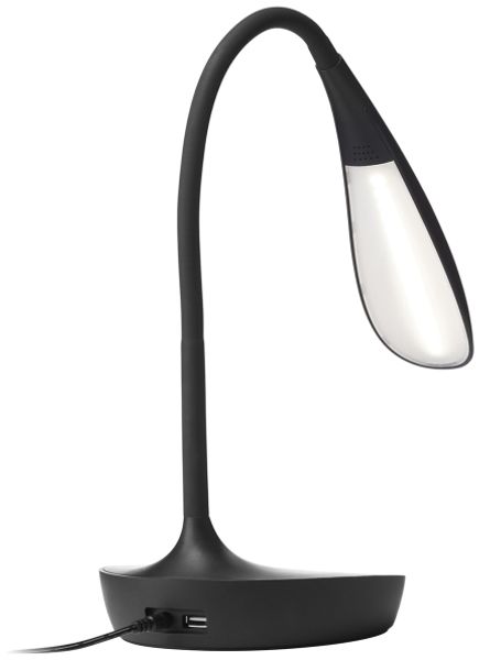 Tischlampe SAMBA USB LED schwarz