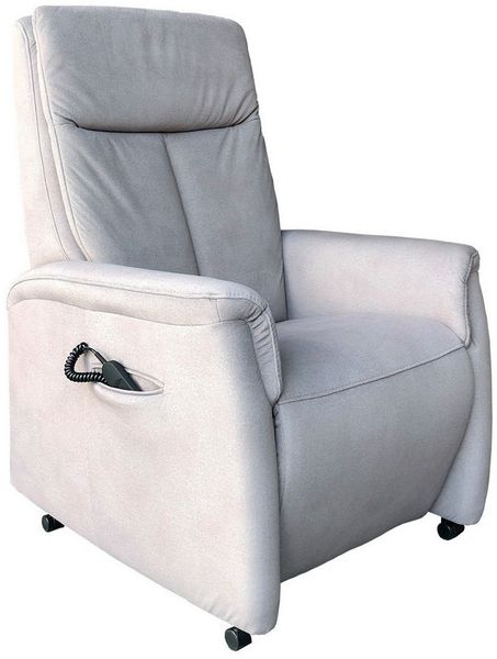HUKLA Relaxsessel Seniorensessel mit Aufstehhilfe, Stoffbezug, mit Aufstehhilfe