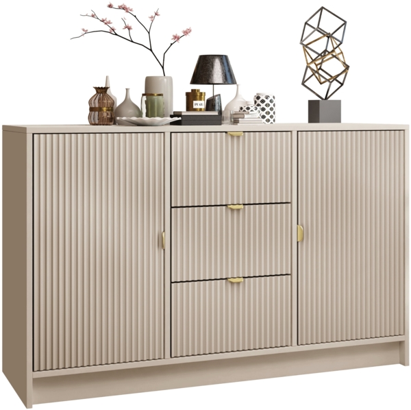 Kombikommode Tireno 2D3SZ (Farbe: Sandbeige)