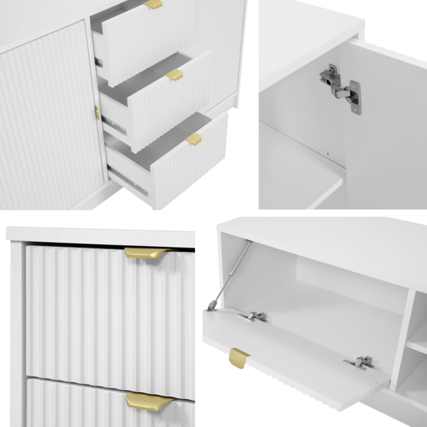 Kombikommode Tireno 2D3SZ (Farbe: Sandbeige) Bild 6