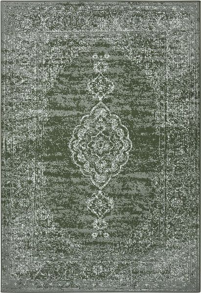 HANSE Home Designteppich Teppich Méridional Grün, rechteckig, Höhe: 9 mm