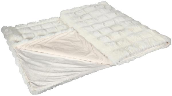 eskimo Webpelz Wohndecke Cloud|150x200 cm| creme