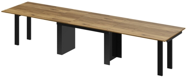 designimpex Esstisch Design Esstisch Tisch HMA-111 XXL ausziehbar 170 bis 410 cm Esszimmer