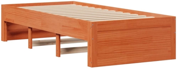 vidaXL Massivholzbett ohne Matratze mit Schubladen Braun 90x200 cm 3308815 Bild 6