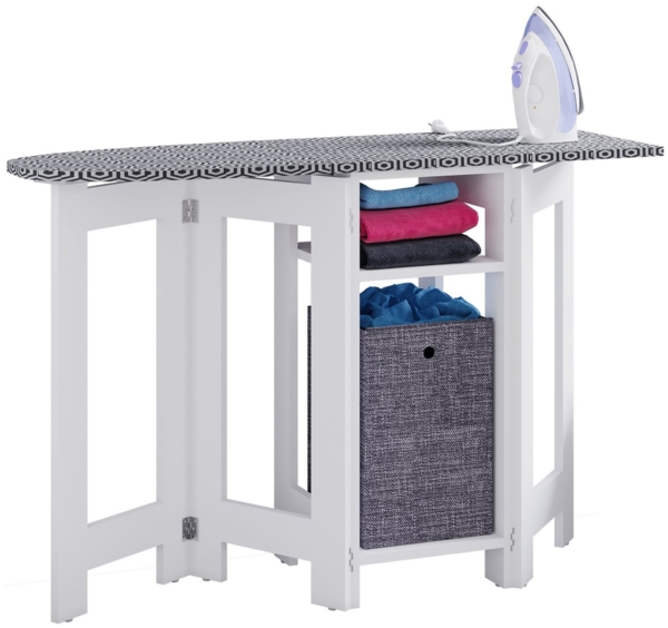 VCM Kommode & Sideboard Bigalos 920786 Weiß H. 75 x B. 112 x T. 37 cm