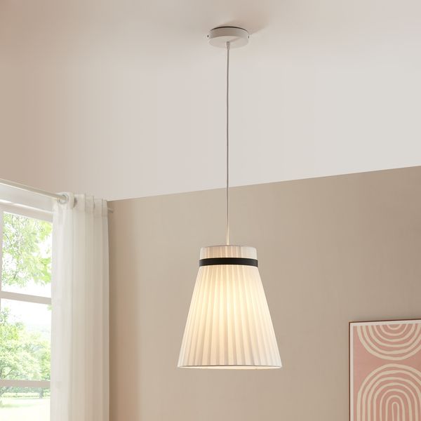 Hängeleuchte Broughton Weiß [lux. pro]