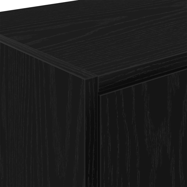 vidaXL Garagen-Wandschrank Schwarz Holzwerkstoff 860627 Bild 9
