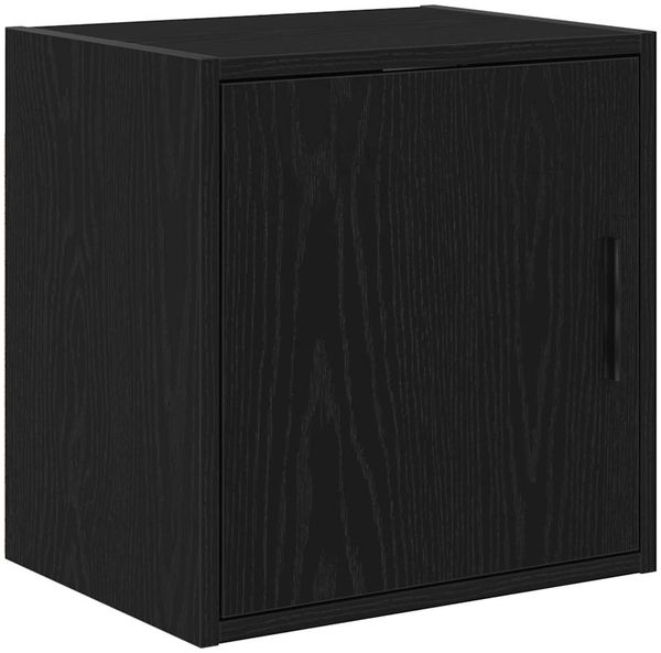 vidaXL Garagen-Wandschrank, Schwarz Holzwerkstoff, 40 x 30 x 41 cm