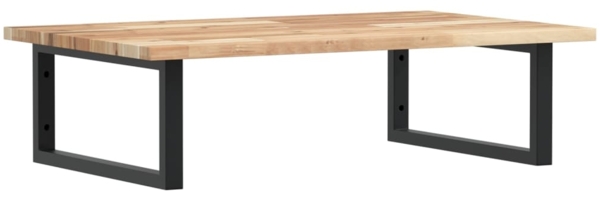 vidaXL Waschbeckenregal Wandmontage Stahl und Akazienholz 3302777
