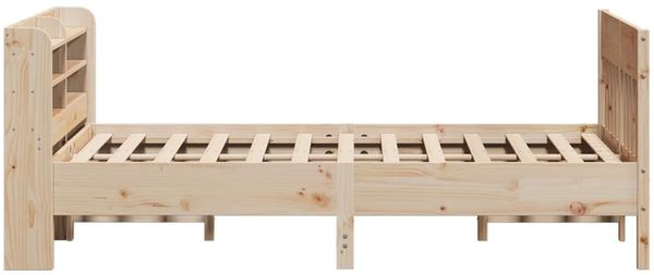vidaXL Massivholzbett ohne Matratze 160x200 cm Kiefernholz 3306999 Bild 5