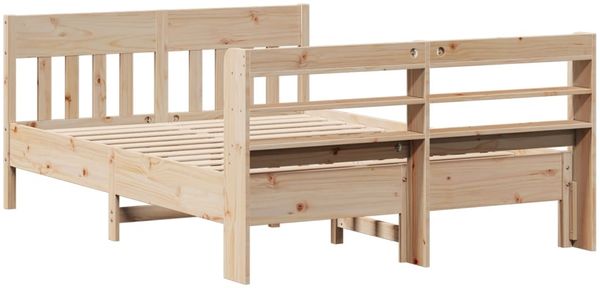 vidaXL Massivholzbett ohne Matratze 160x200 cm Kiefernholz 3306999 Bild 6