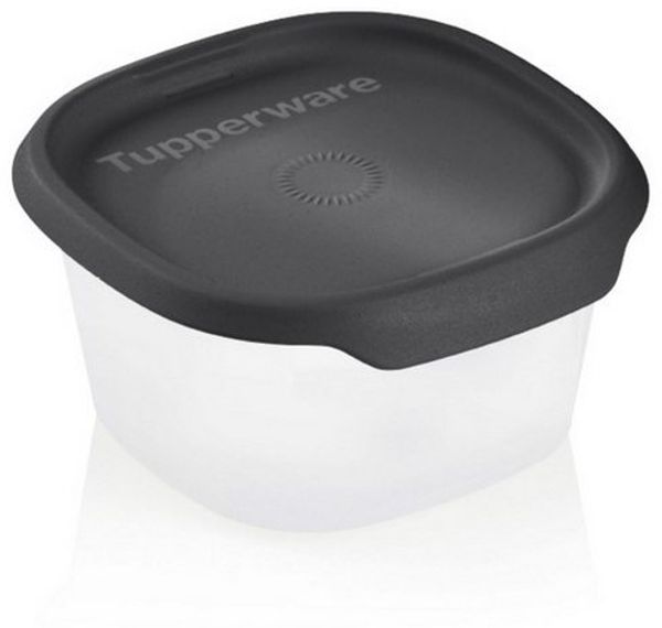 TUPPERWARE Vorratsdose Tupperware One Touch Fresh® 370 ml mit anthrazit Deckel