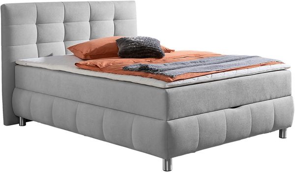Home affaire Boxbett Marvao inkl. Bettkasten und Topper, Boxbett mit Bettkasten, inkl. Topper