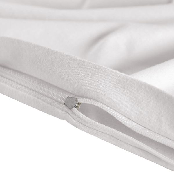 Traumschlaf Basic Single Jersey Kissenbezug|40x60 cm| weiss Bild 2