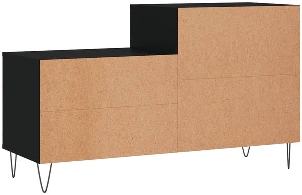 vidaXL Schuhregal Schwarz 102x36x60 cm Holzwerkstoff 831389 Bild 6
