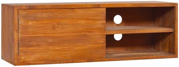 TV-Board >3003616< (LxBxH: 30 x 90 x 30 cm) in natur aus Teakholz - 30 x 90 x 30 (LxBxH)
