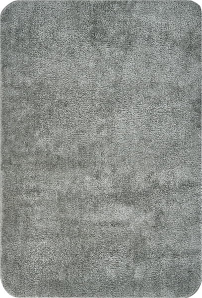 Badematte URLANA Grau 60 x 90 cm Mikrofaser