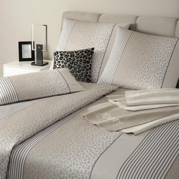 JOOP! Bettwäsche Leo 4112 Mako-Satin, Mako-Satin