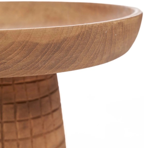 Der Kotak-Kotak Kuchenteller - Natur - Natürlich - 24x24x16cm Bild 2