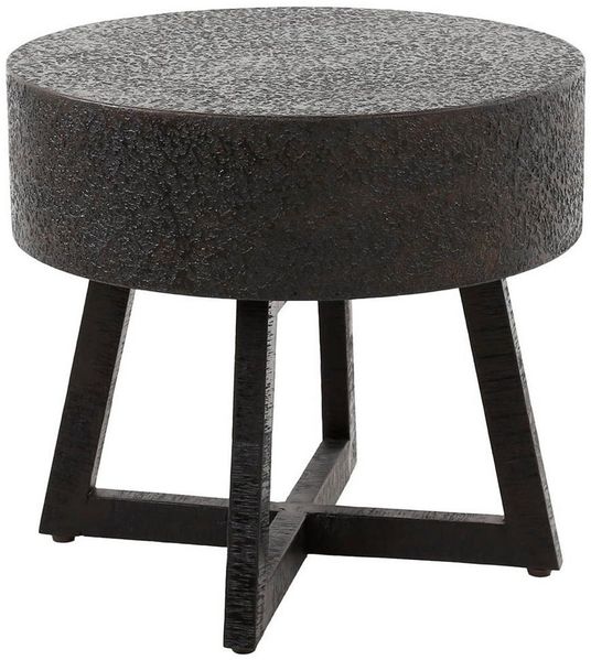 RINGO-Living Couchtisch RINGO-Living Couchtisch Iven in schwarzer Metall Optik