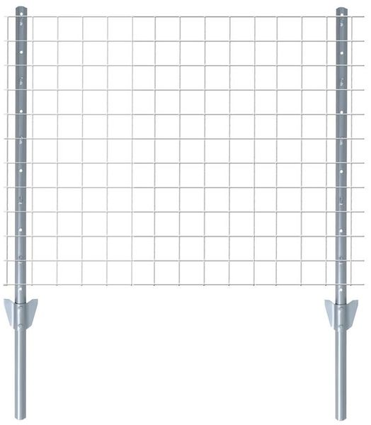 Zaunset Volierendraht Gartenzaun 1 x 10 m Drahtzaun 19 mm Zaun Komplett-Set