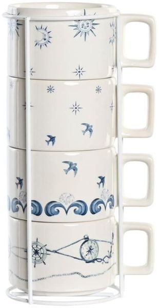 DKD Home Decor Kaffeetassen-Set, Standard