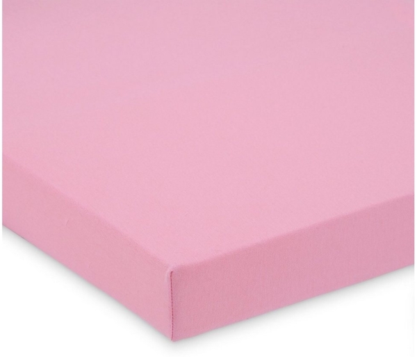 FabiMax 2696 Jersey Spannbettlaken für Laufgitter 100x100 cm, rosa